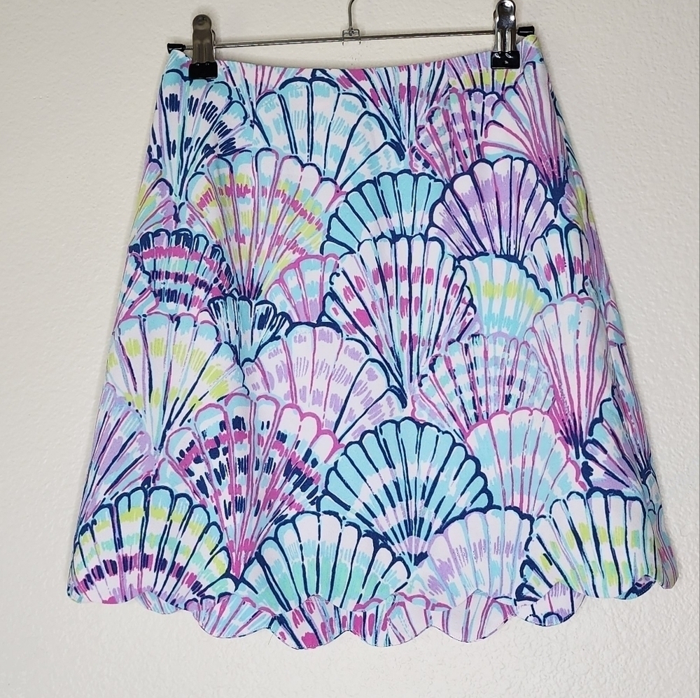 Lily Pulitzer Pink Label Cadden Skirt 00